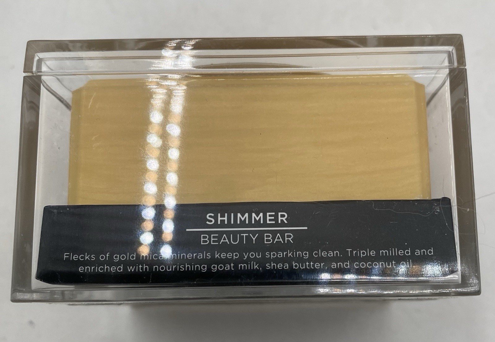 Beekman Lump of Gold Shimmer Soap Star Anise Bergamot 8 Oz NOT SEALED READ
