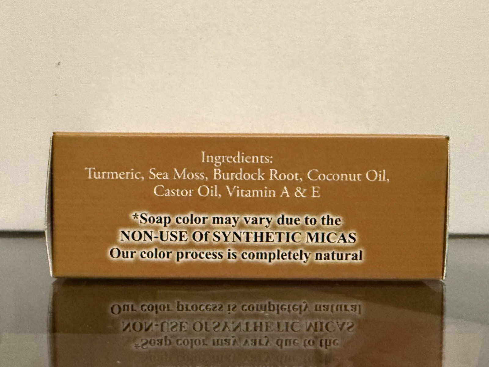 Signature 100% Cold Processed Raw Butter Soap 6oz-Turmeric, Sea Moss, Burdock