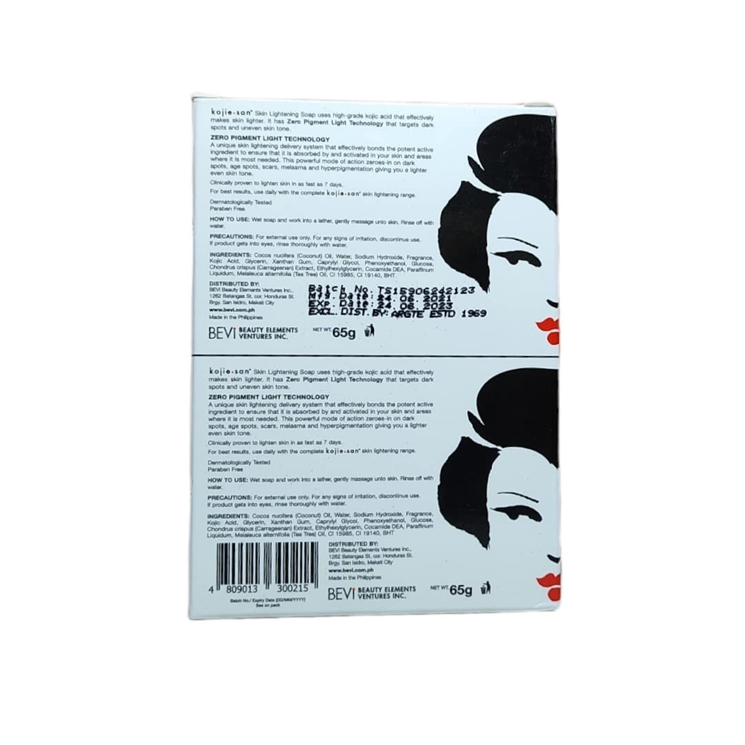 Moisturizing Kojic Acid Soap Bars – Brightening Dark Spot Treatment – Pack of 4