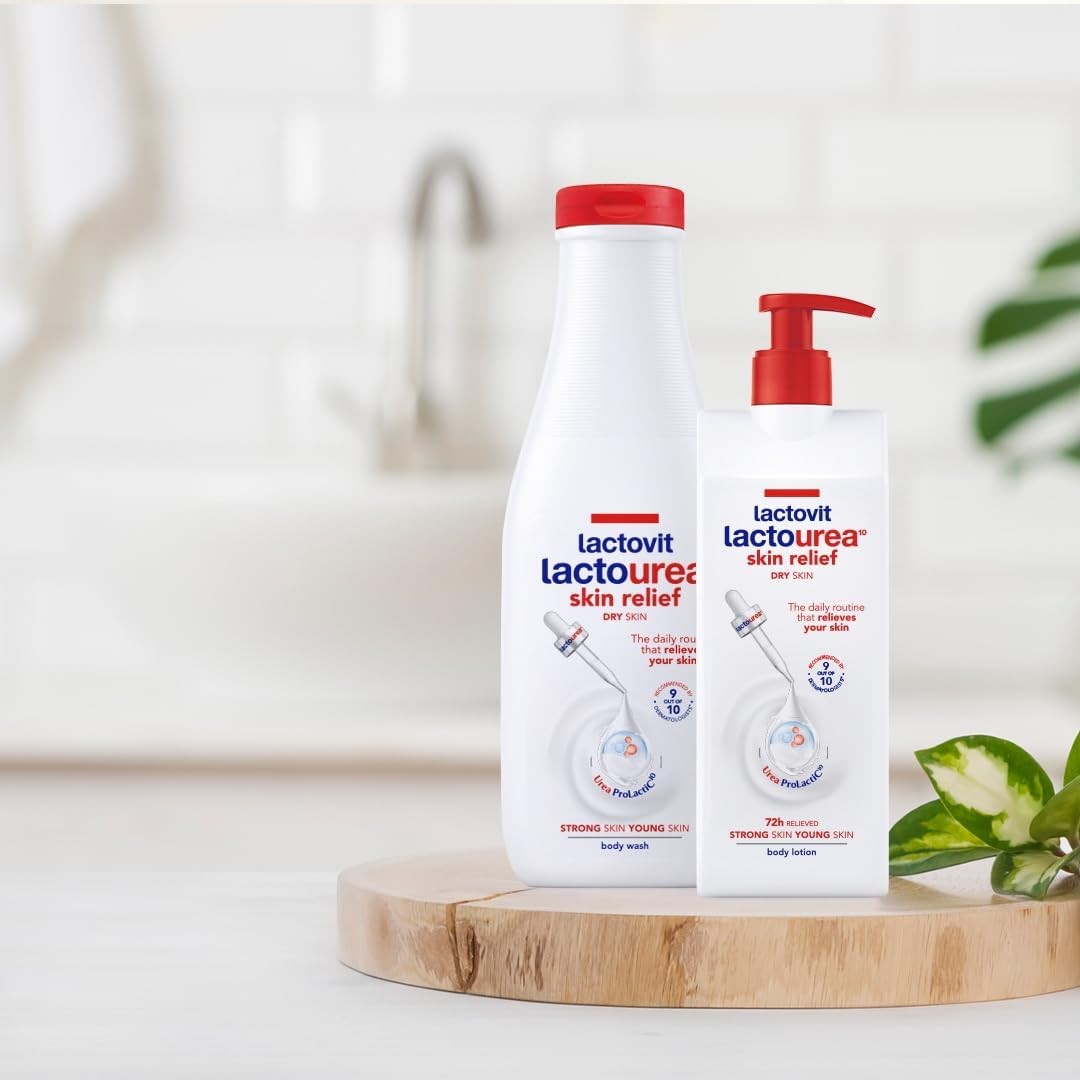 Lactourea Body Wash | Hydrating Shower Gel for Dry Skin | With Urea ProLactiC10