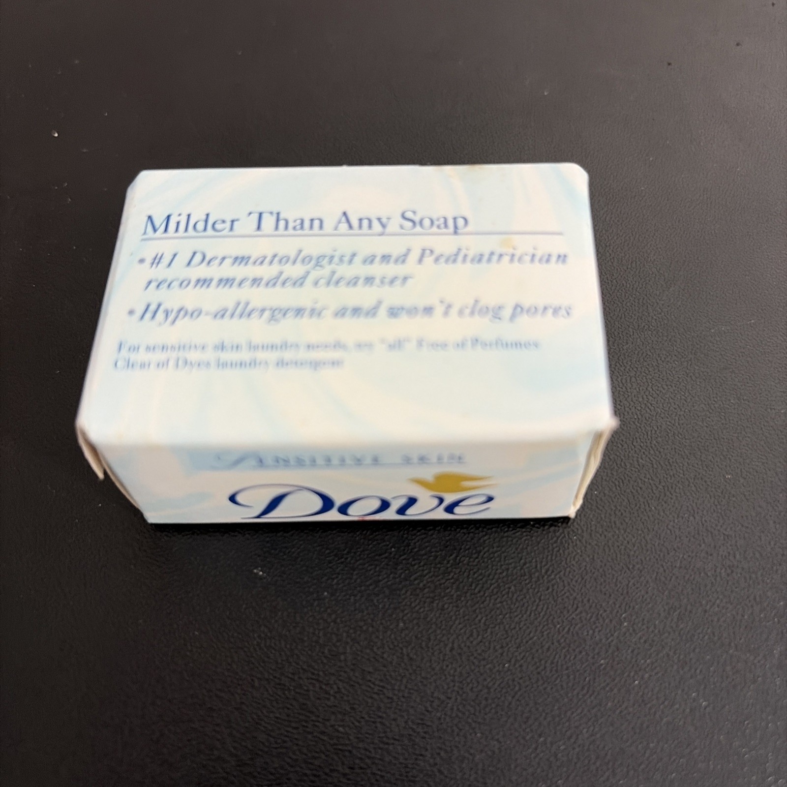 1997 Dove Sensitive Skin 1 Oz SAMPLE SIZE Soap Bar T2 Vintage