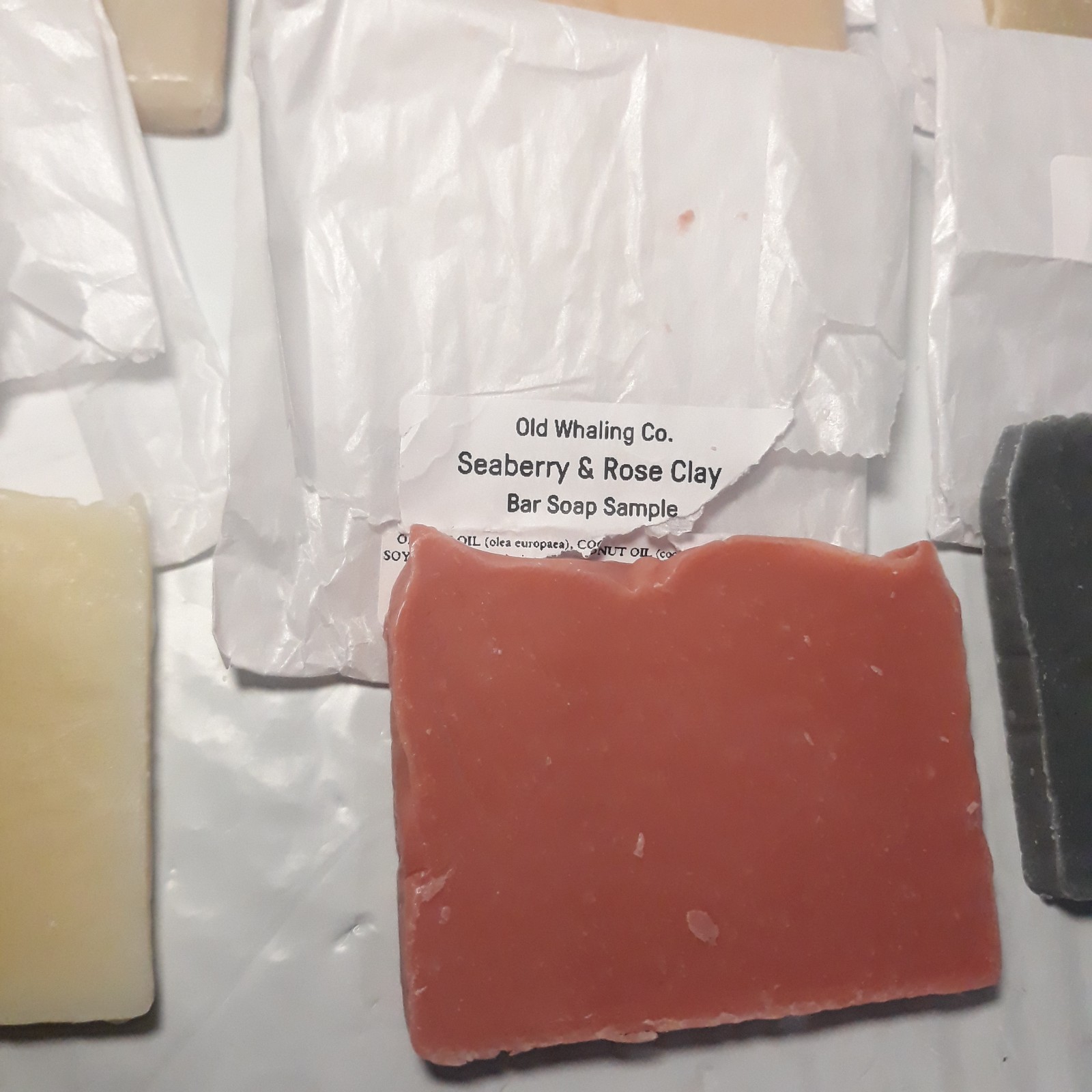 Old Whaling Co. Mixed Sample Soap Lot 9× Piece Various Fragrances 13oz Set