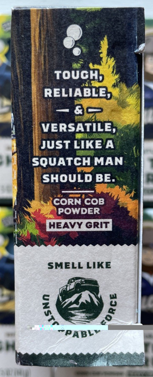 6 Dr. Squatch Natural Soap F-150 Tough Scrub Heavy Grit Corn Cob Powder 5 oz ea