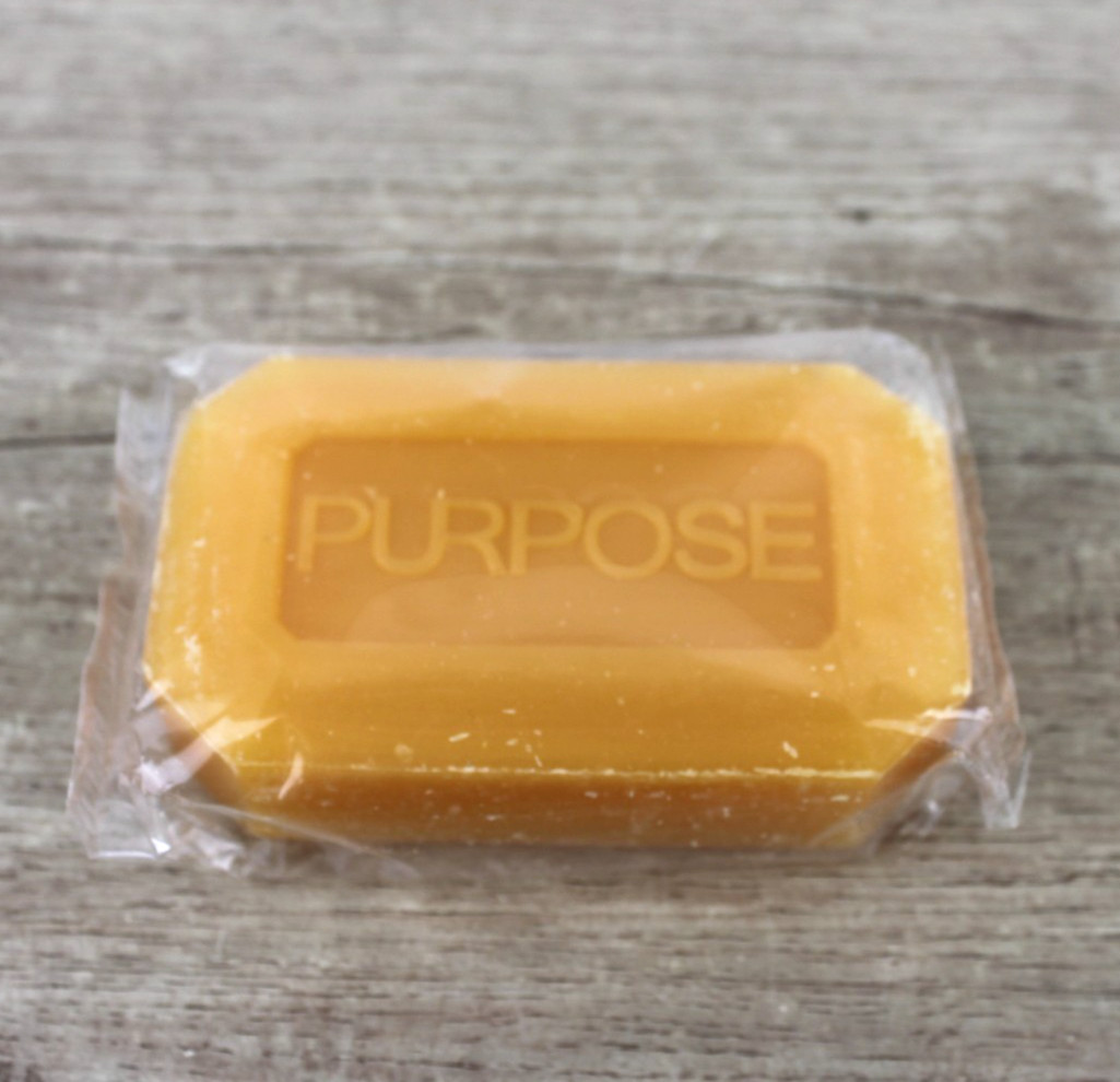 Vintage 2005 PURPOSE Gentle Cleansing Bar Soap Sensitive Skin Large Size 6oz