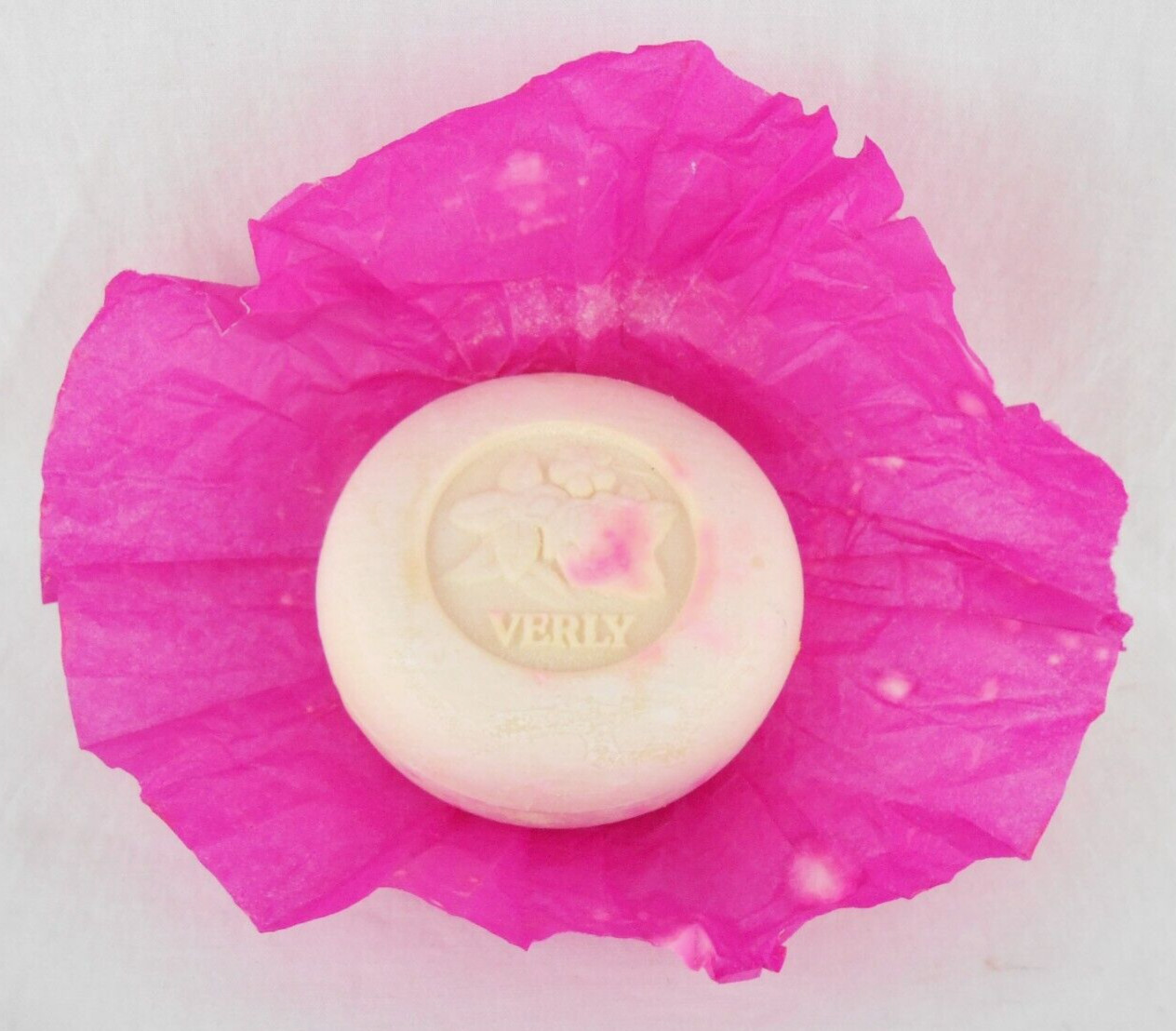 Verly Berlin Rose Luxury Vintage Perfumed Soap Rose 2 Cakes 5.2 oz New