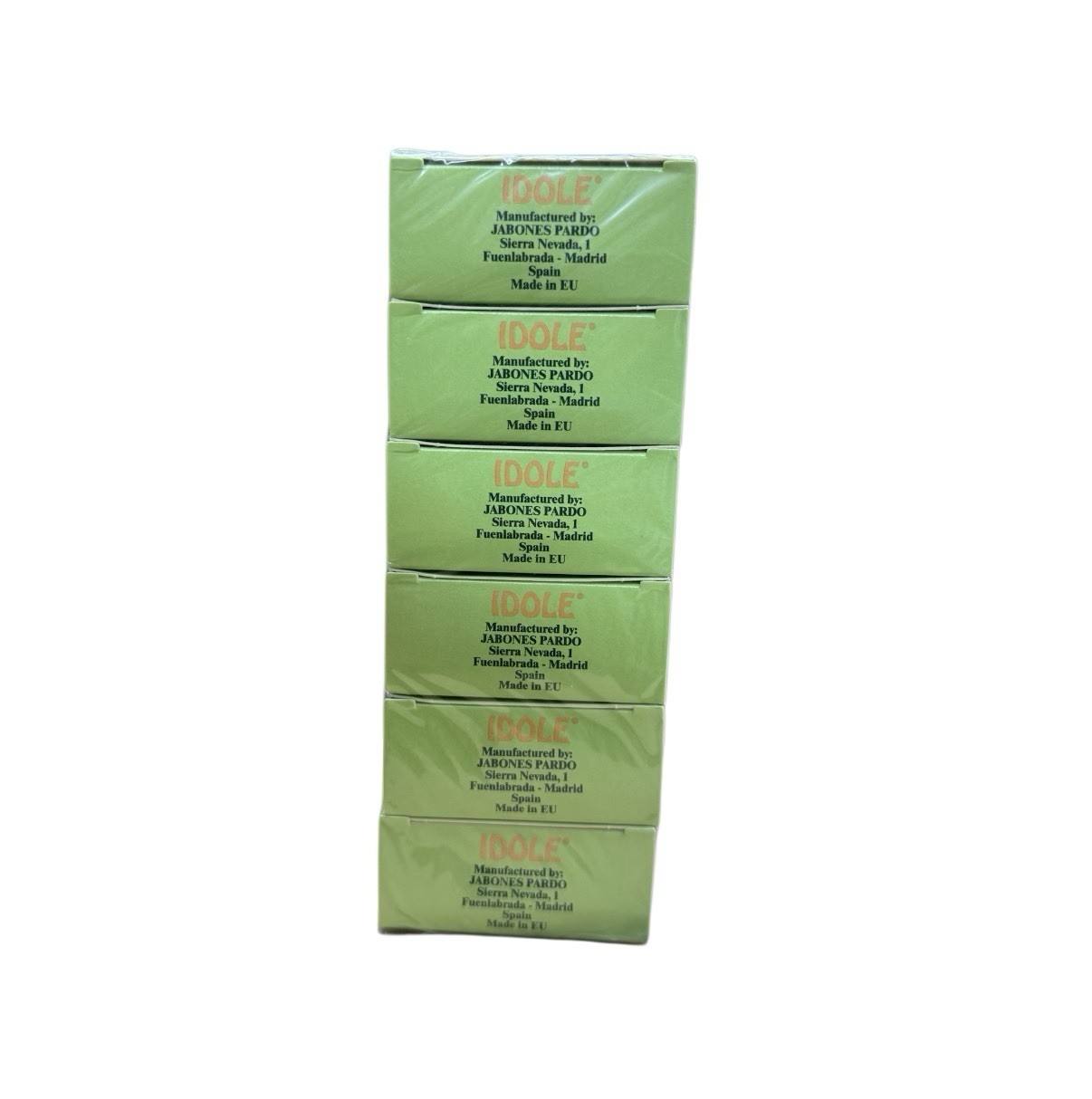 Idole Gold Germicidal Soap (Green) 3.3 oz / 100 g ~ Lot of 6