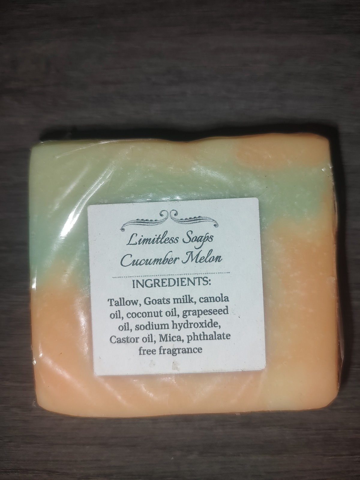 Tallow And Goat Milk Soap Cucumber Melon