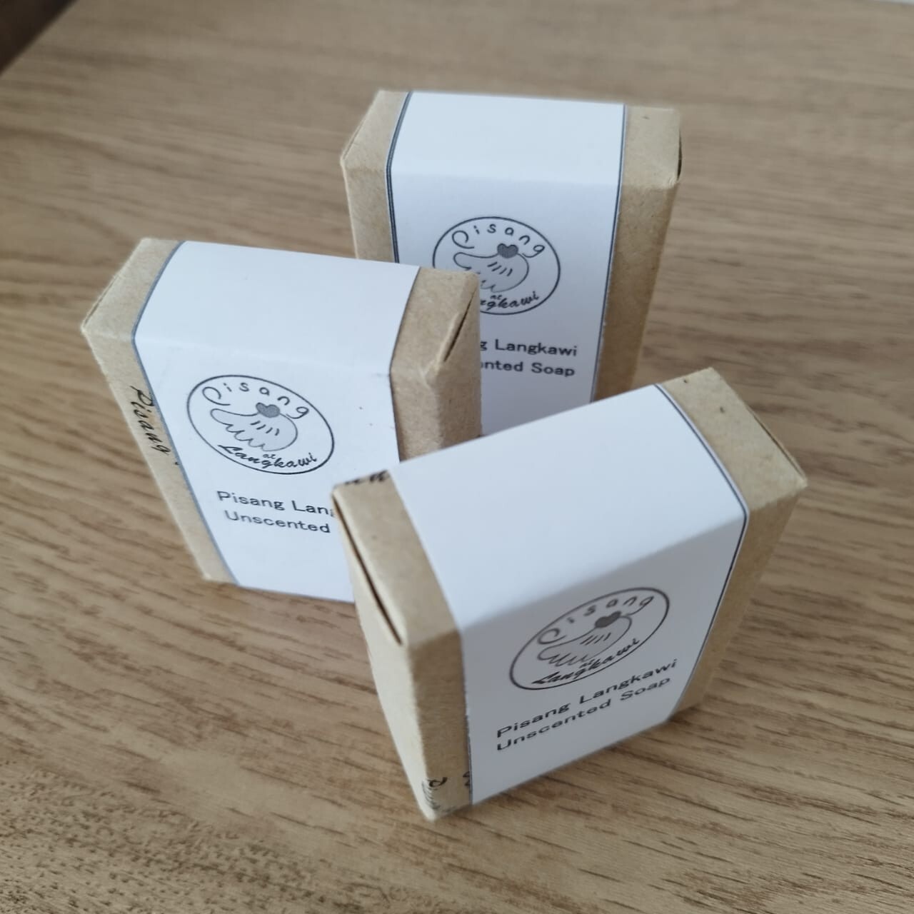Q’ty 10 x 95g Unscented Sea Cucumber Soap (Pisang Langkawi, Malaysia)