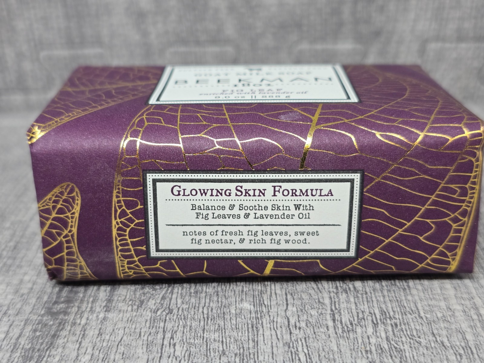 Beekman 1802 Fig Leaf Lavender Oil 9 oz Pure Goat Milk Soap Bar – Lot of 5