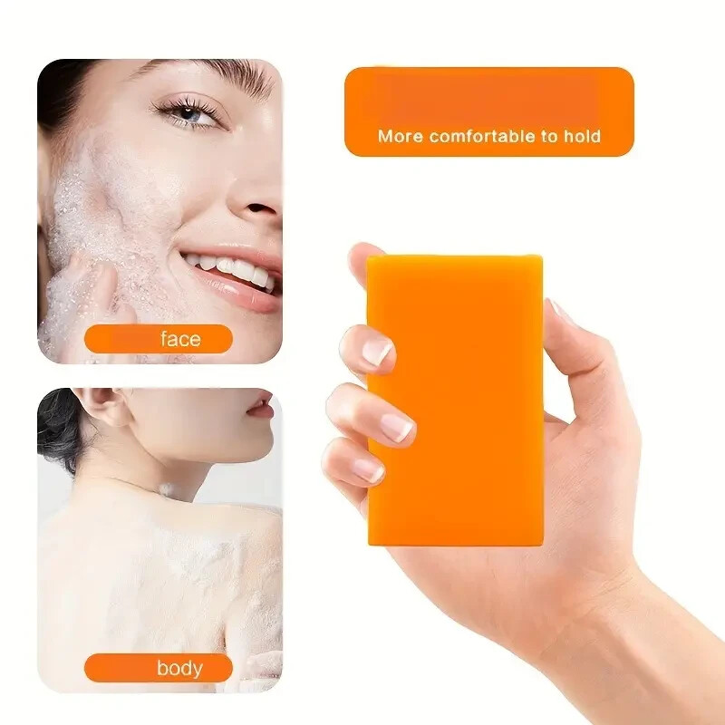 2 Pack Kojic Acid Dark Spot Remover Soap Bars with Vitamin C,Collagen, Retinol