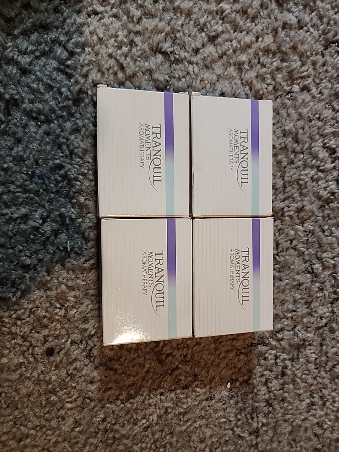 4 Avon Tranquil Moments Aromatherapy Soap New NOS 1986