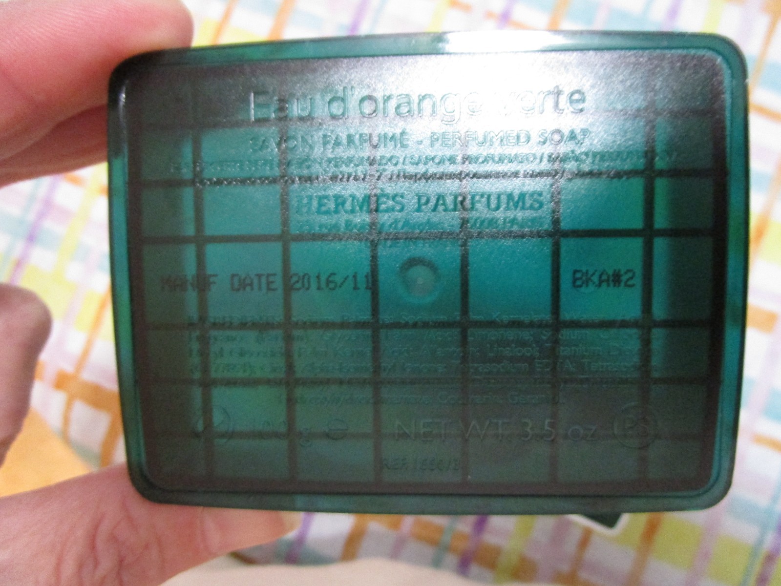 Hermes Plastic Bar Soap Box