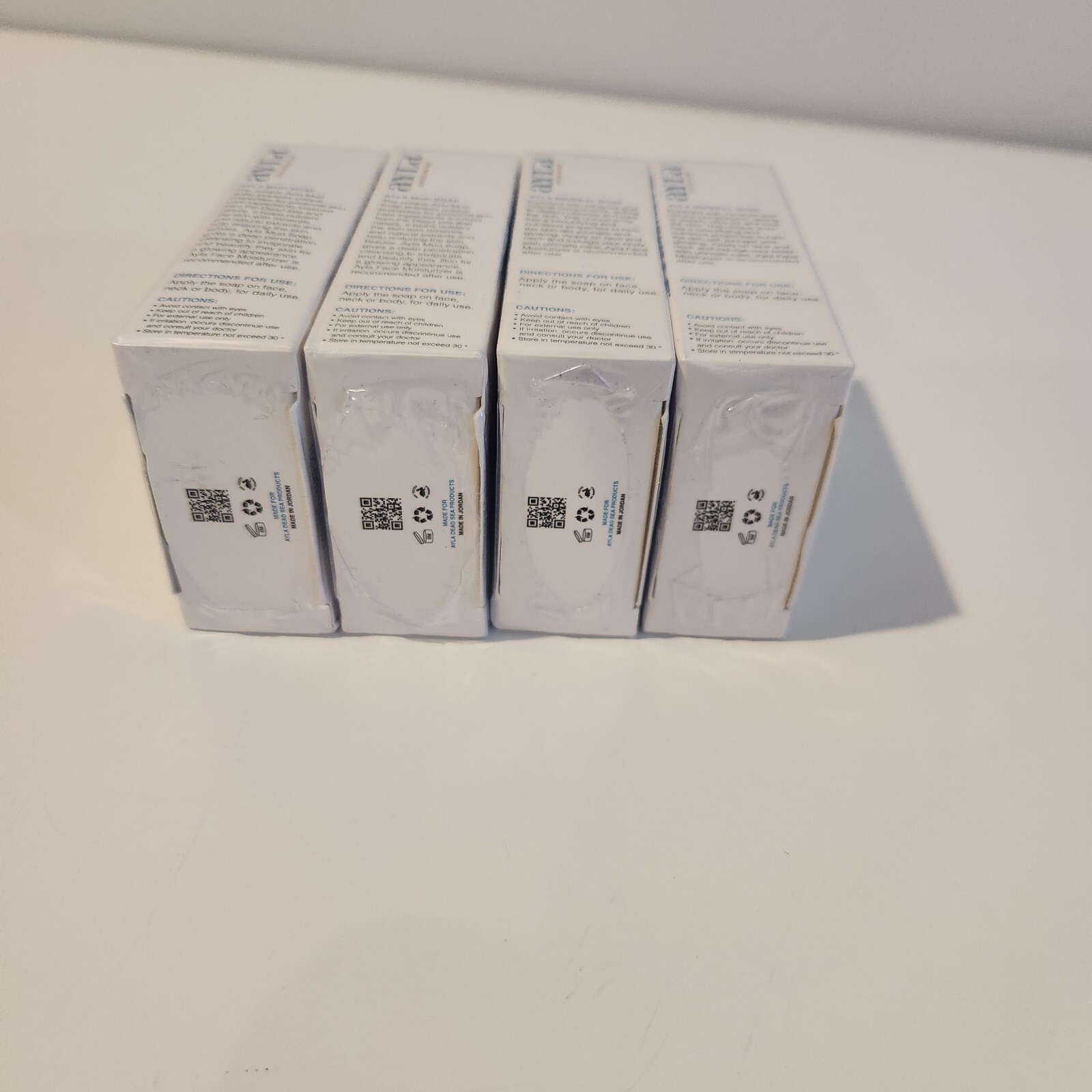 Dead Sea Mud and Mineral Soap Ayla Lot of 4