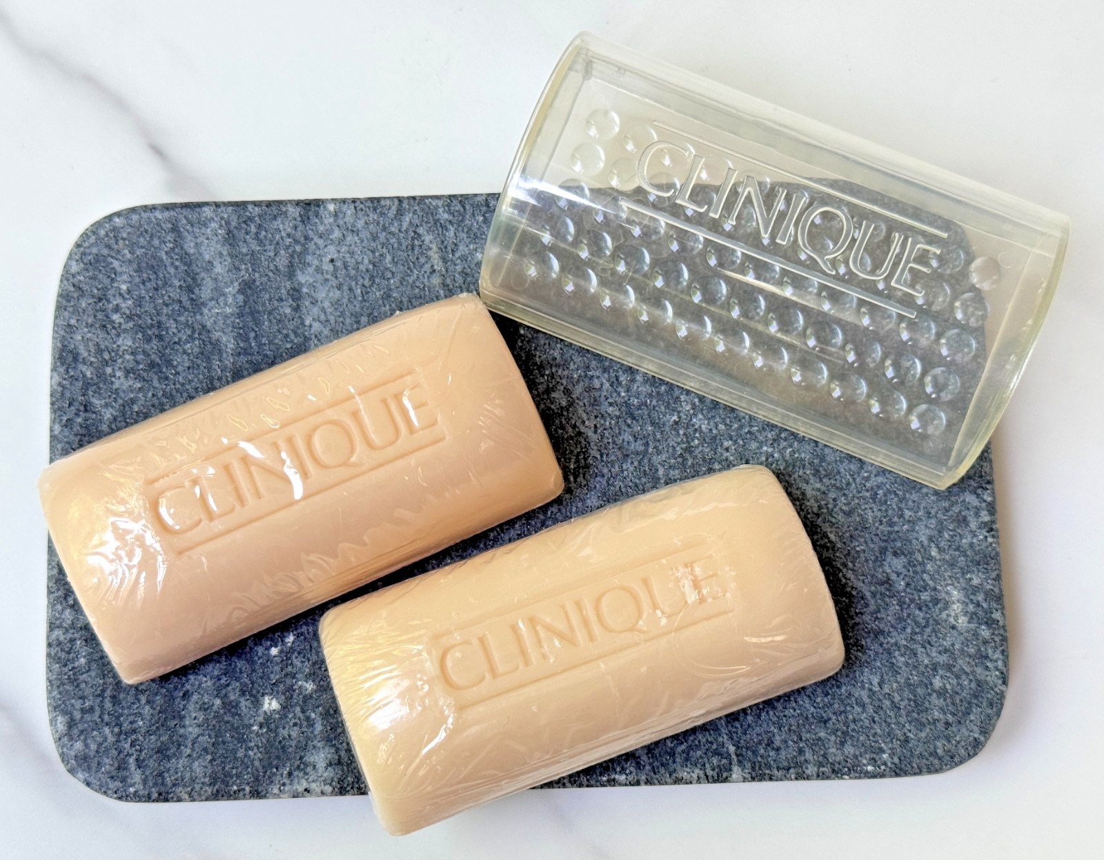 NEW LOT (2!) Clinique Mini Facial Mild Bar SOAP 1.5oz Factory Sealed Travel Size