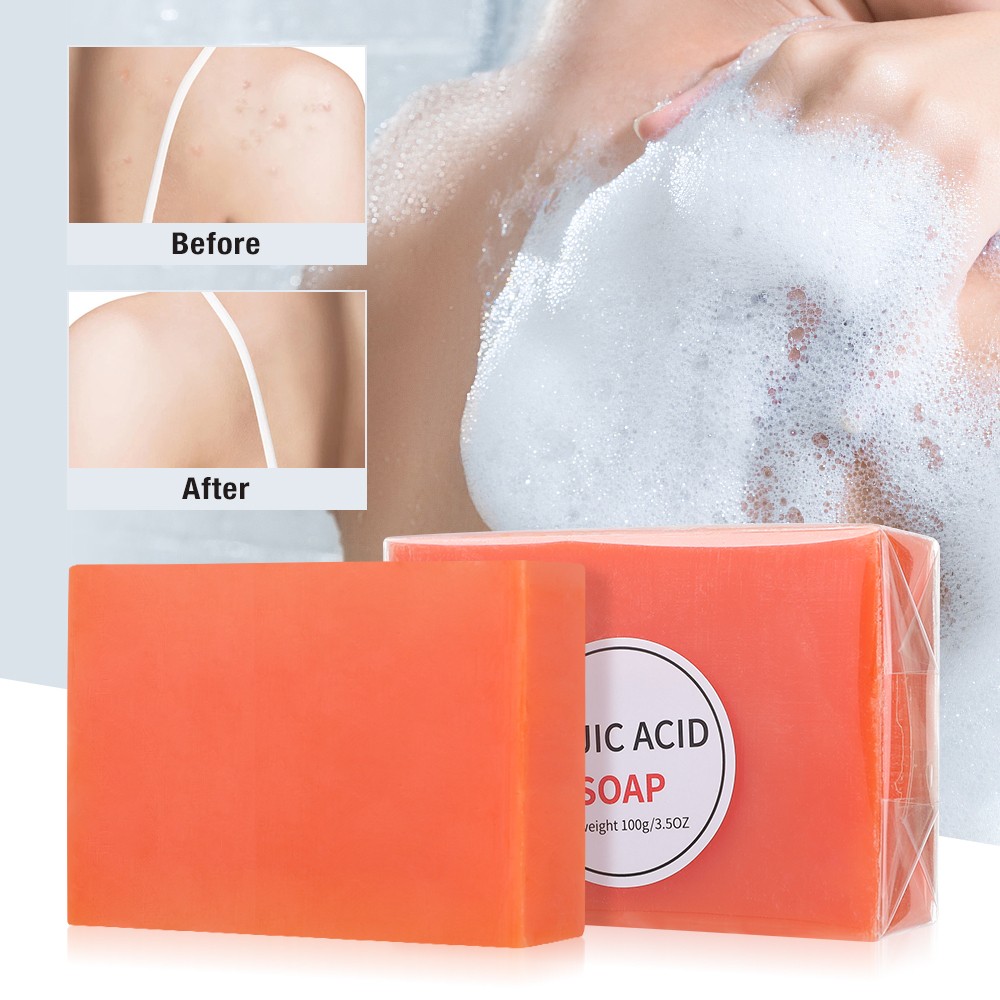 Kojic Acid Soap Handmade Essential Oil Soap Bath Soap Cleanses Skin Mites Remova