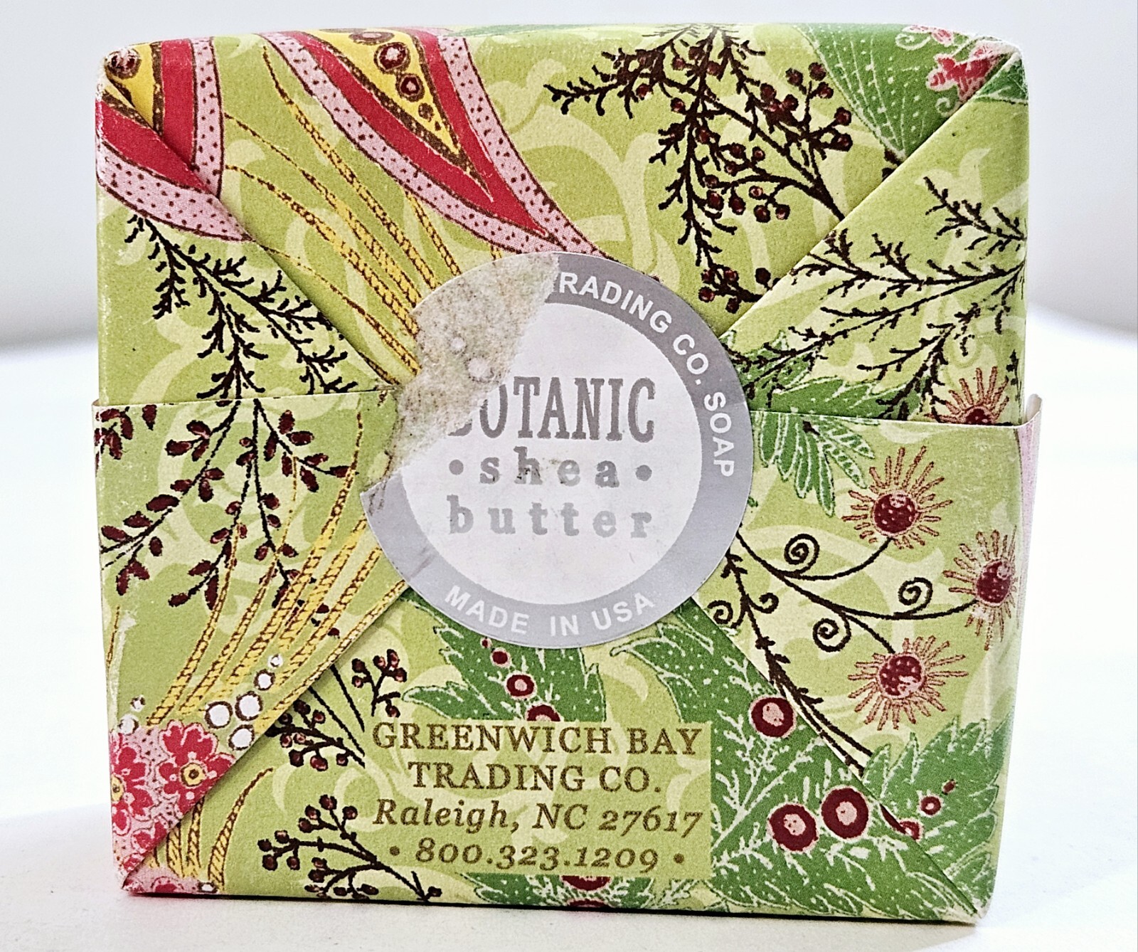 One Bar Greenwich Bay Shea Butter Spa Soap, 6.35 oz Passion flower and olive oil