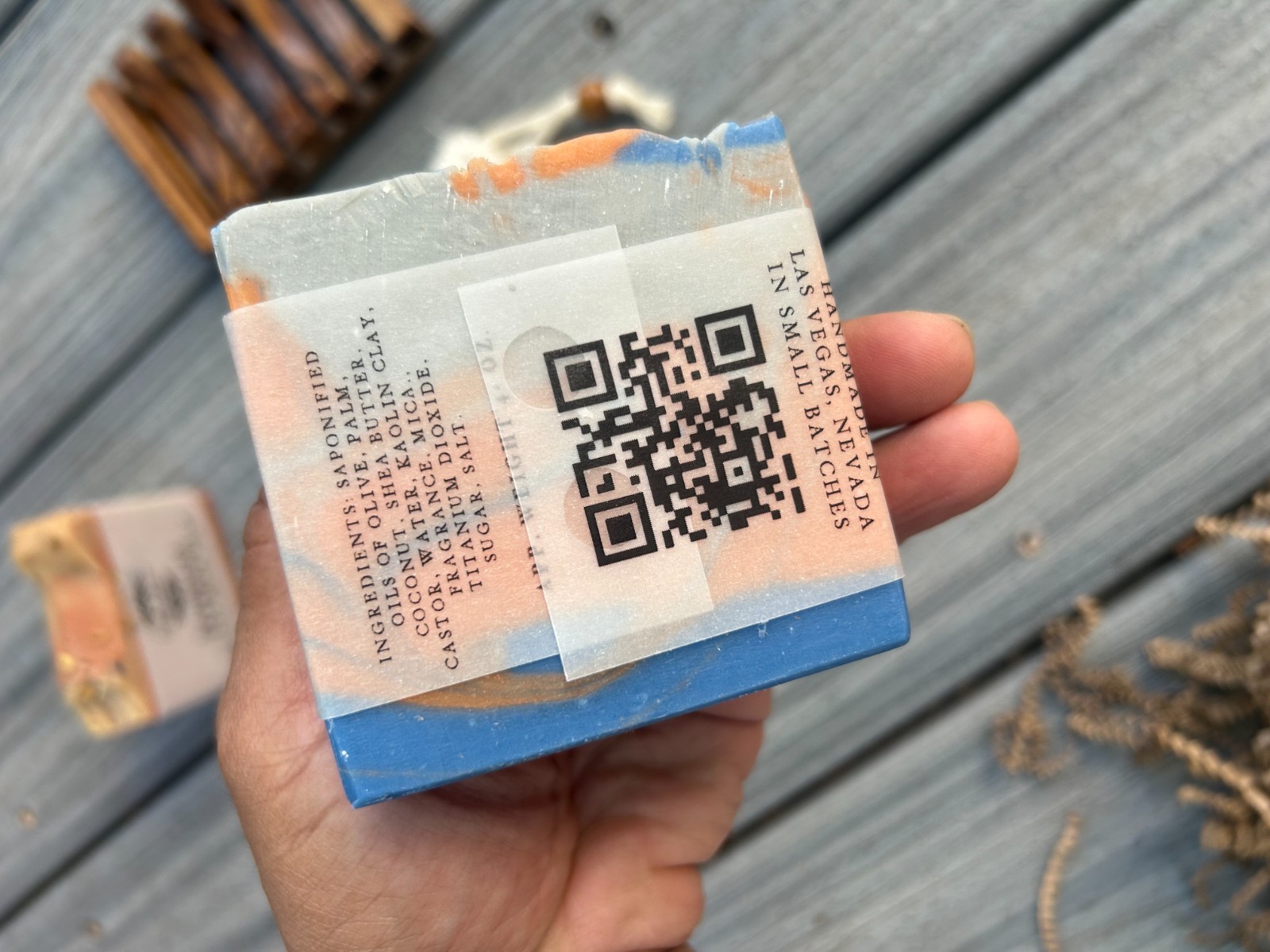 handmade vegan soap bars gift set for men