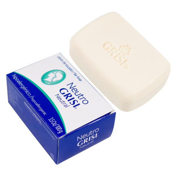 6pk – Neutral Soap – Hypoallergenic – Jabon Neutro – Grisi