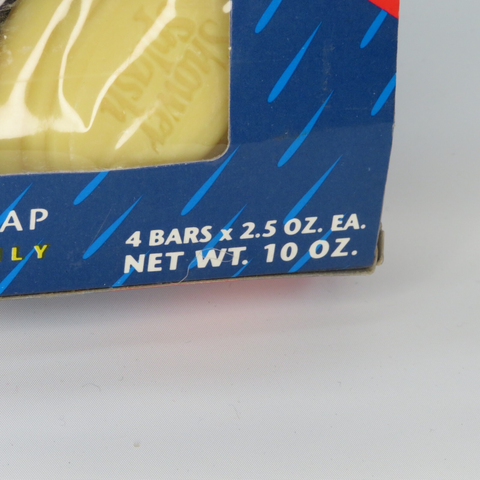 Shower Splash – Soap – 4 Bar Set – Easter Yellow – Clean Fresh Scent – Vintage