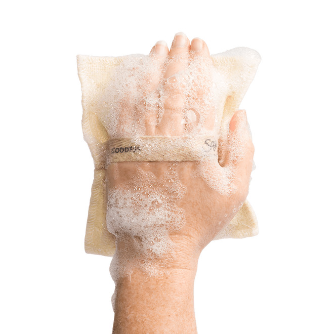 Saje Jute & Joy Goddess Soap-Filled Wash Pad – FROM CANADA