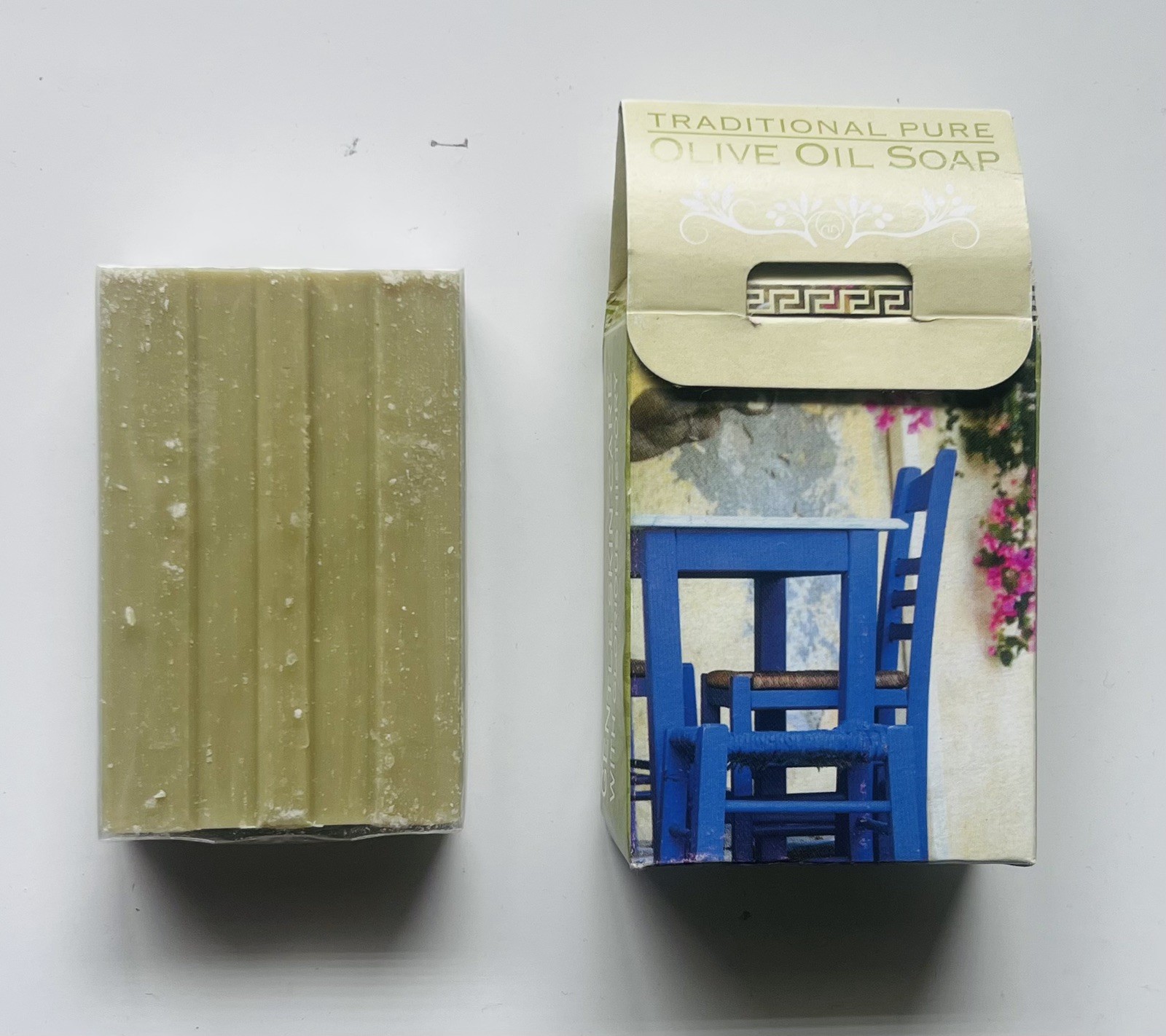 TRADITIONAL PURE OLIVE OIL SOAP GREEN / GREEK -GENTLE SKIN CARE