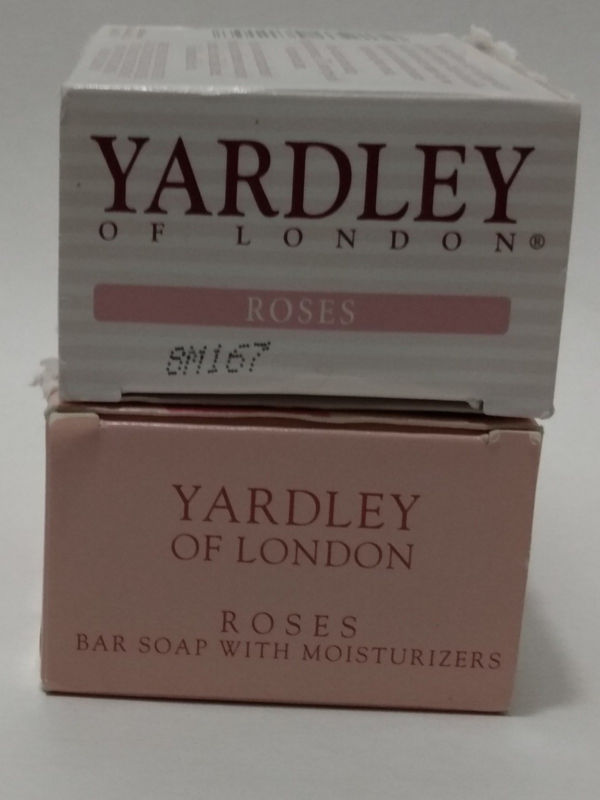 Yardley London Soap 2 Bar Lot Natural Moisturizers Frangrance Rose 4.25 Ounces