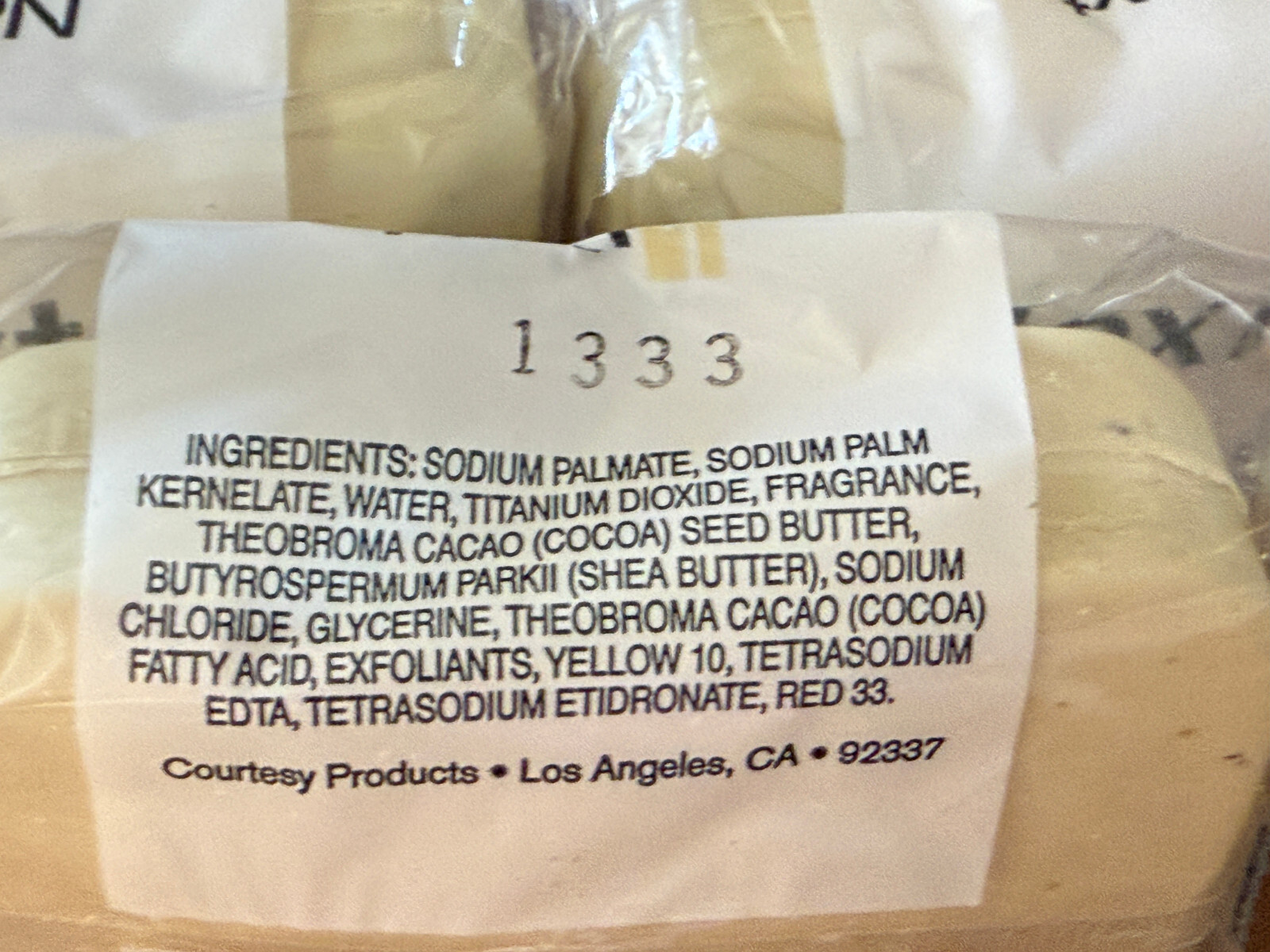 Next 1 COCOA BUTTER BAR SOAP 5 oz Lot Of 3