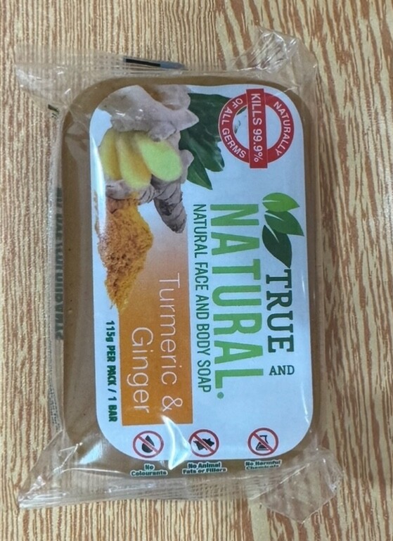True Nature Turmeric & Ginger Soap