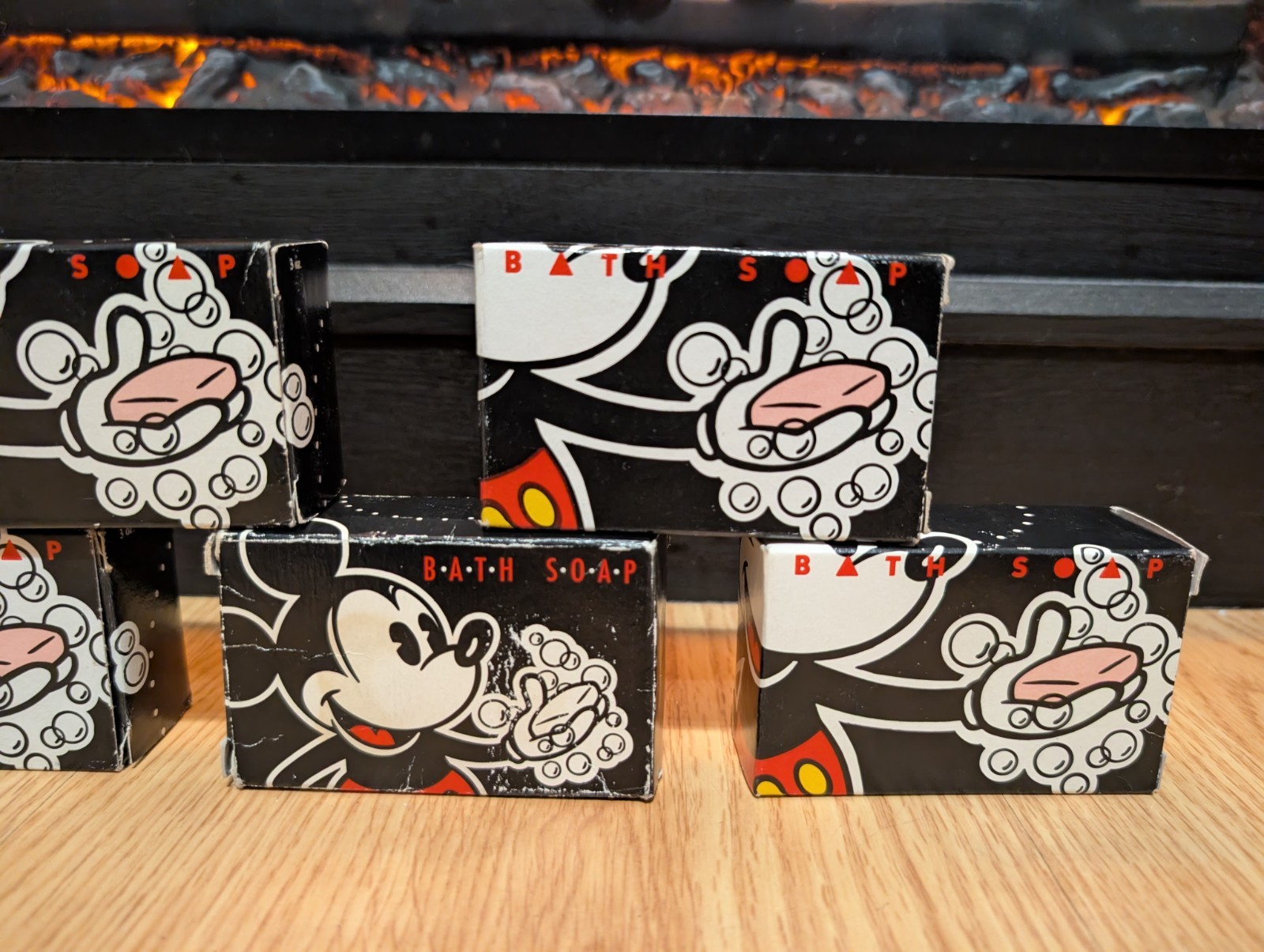 Vintage Walt Disney World Soap NIB Lot Of 5 Mickey Mouse