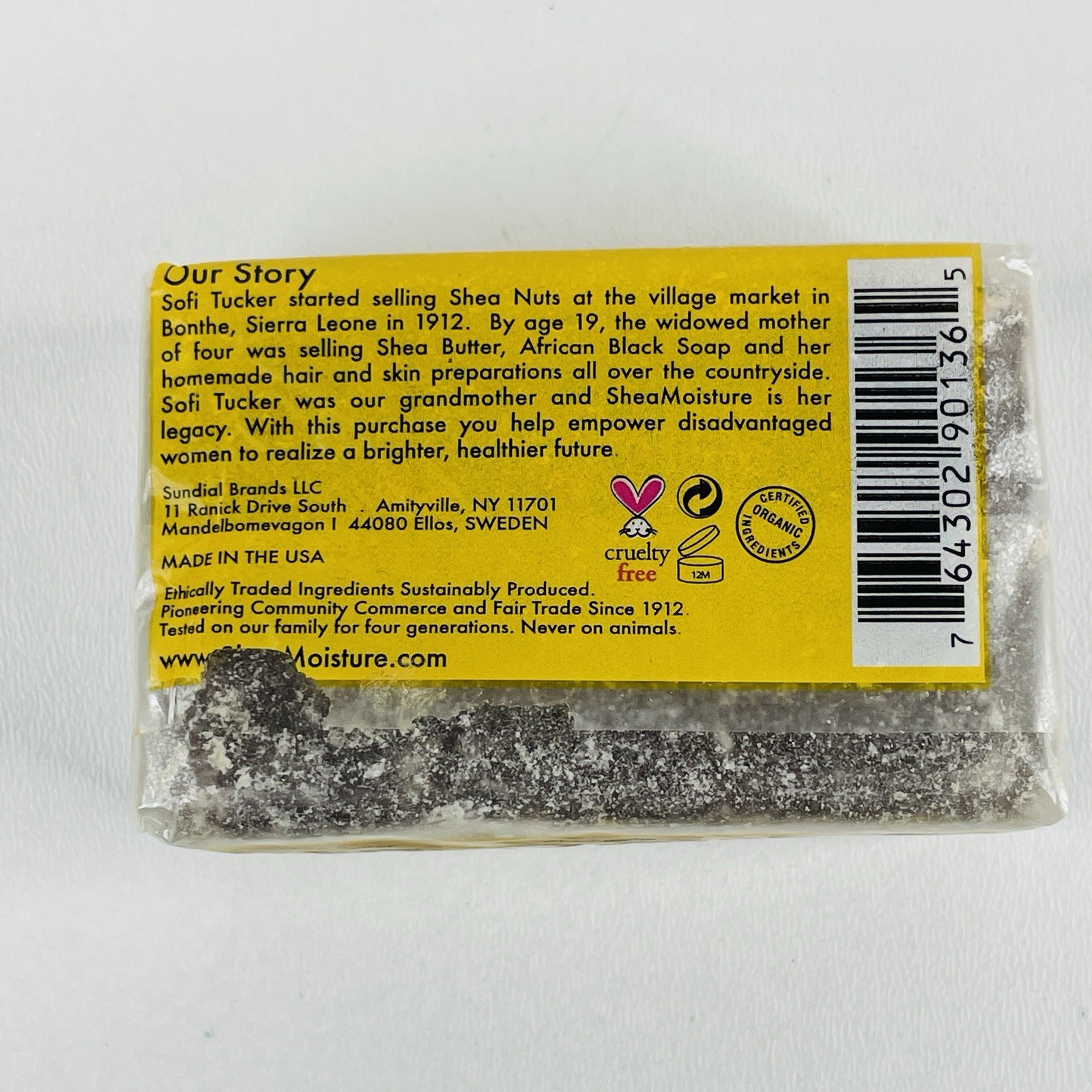 1 Bar – Shea Moisture Raw Shea Chamomile & Argan Oil Baby Eczema Bar Soap 5 oz