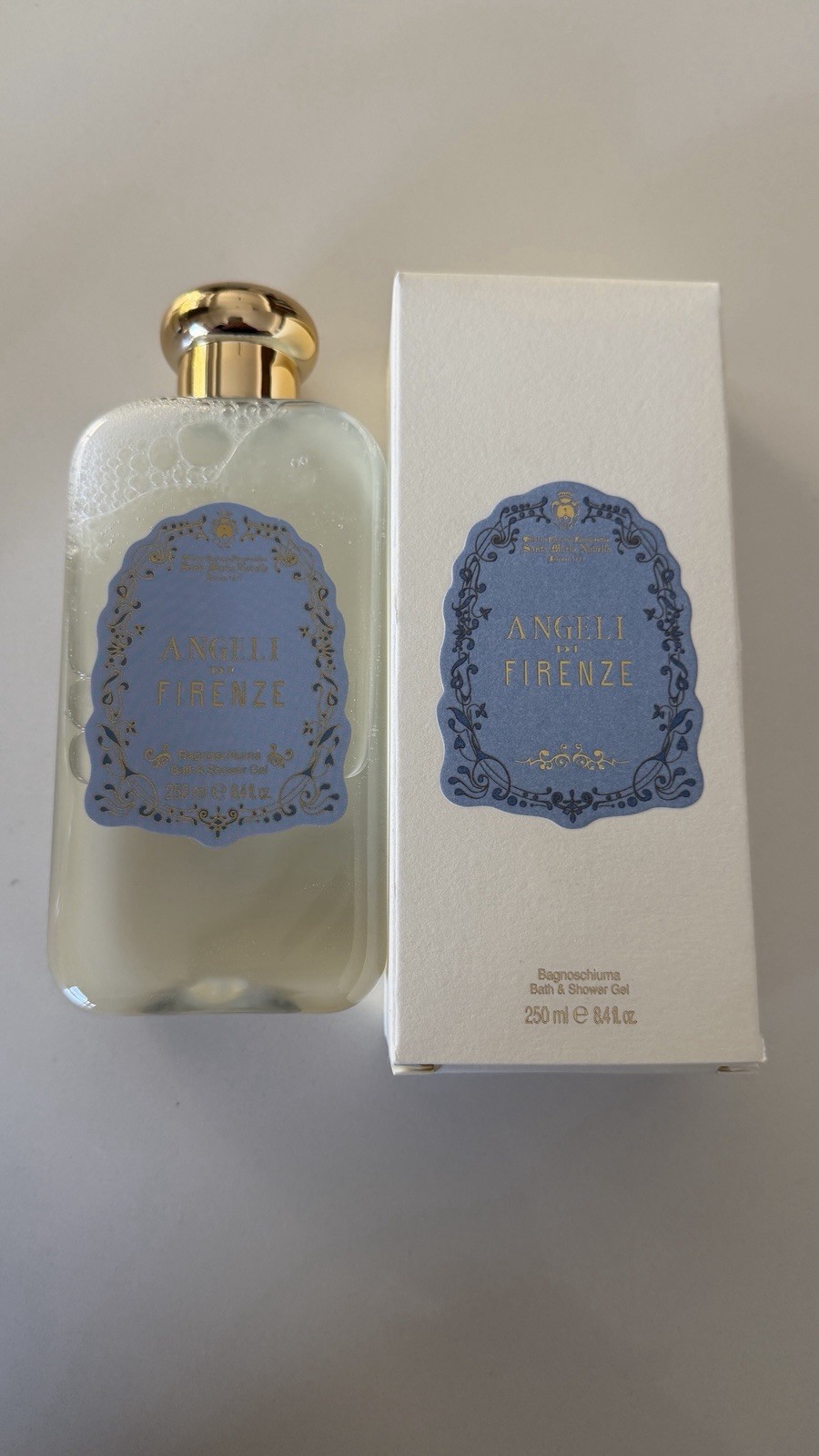 Santa Maria Novella Angeli di Firenze Bath Shower Gel 250ml NEW BOX