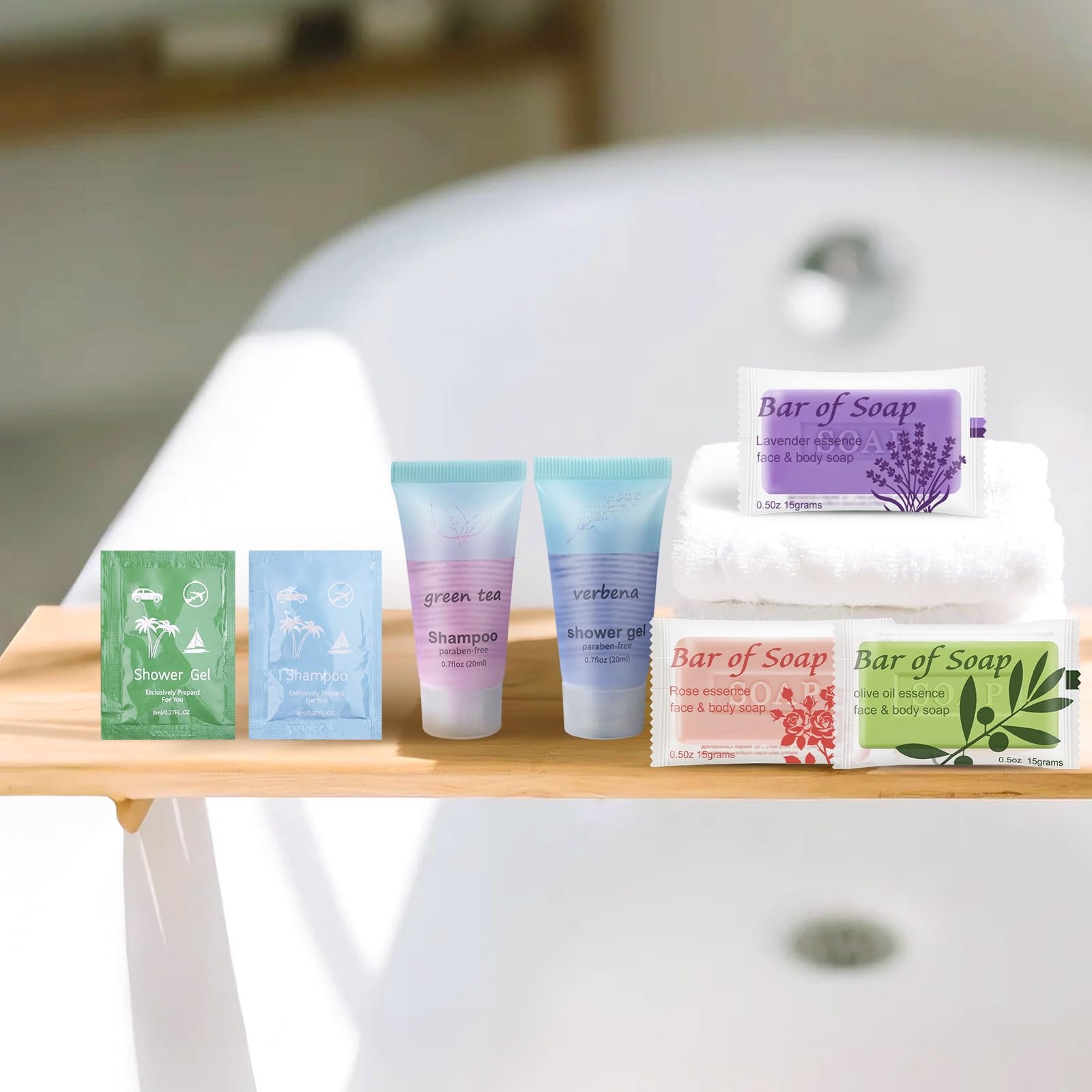 Bulk Bar Soap Travel Mini Soap Bars 0.5 oz,Guest Soaps Small for Bathroom,Hot…