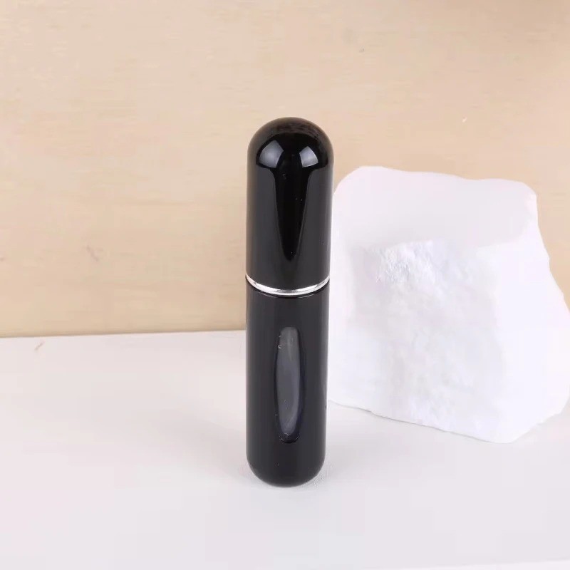 5 Pcs Refillable Travel Portable Perfume Atomizer Bottle Spray Pump Case 5ML