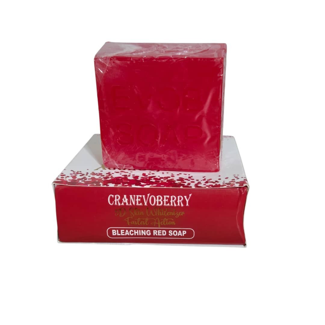 CRANEVOBERRY 5D Skin Whitenizer Face Body Soap 150g X 1🔥👌