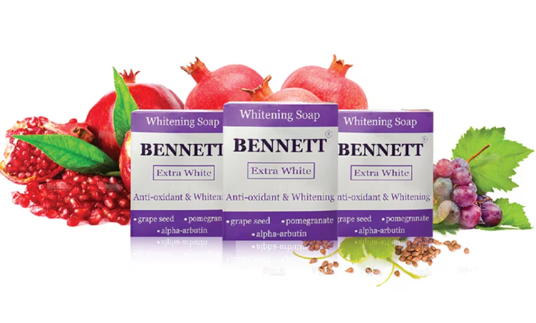 Bennett Bar Soap Extra White Anti-oxidant & Whitening Soap – 130g