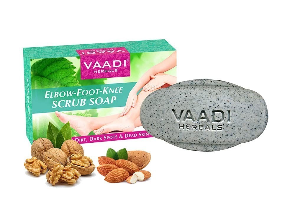@ Vaadi Herbals Elbow Foot Knee Scrub Soap 75g y257 Q016