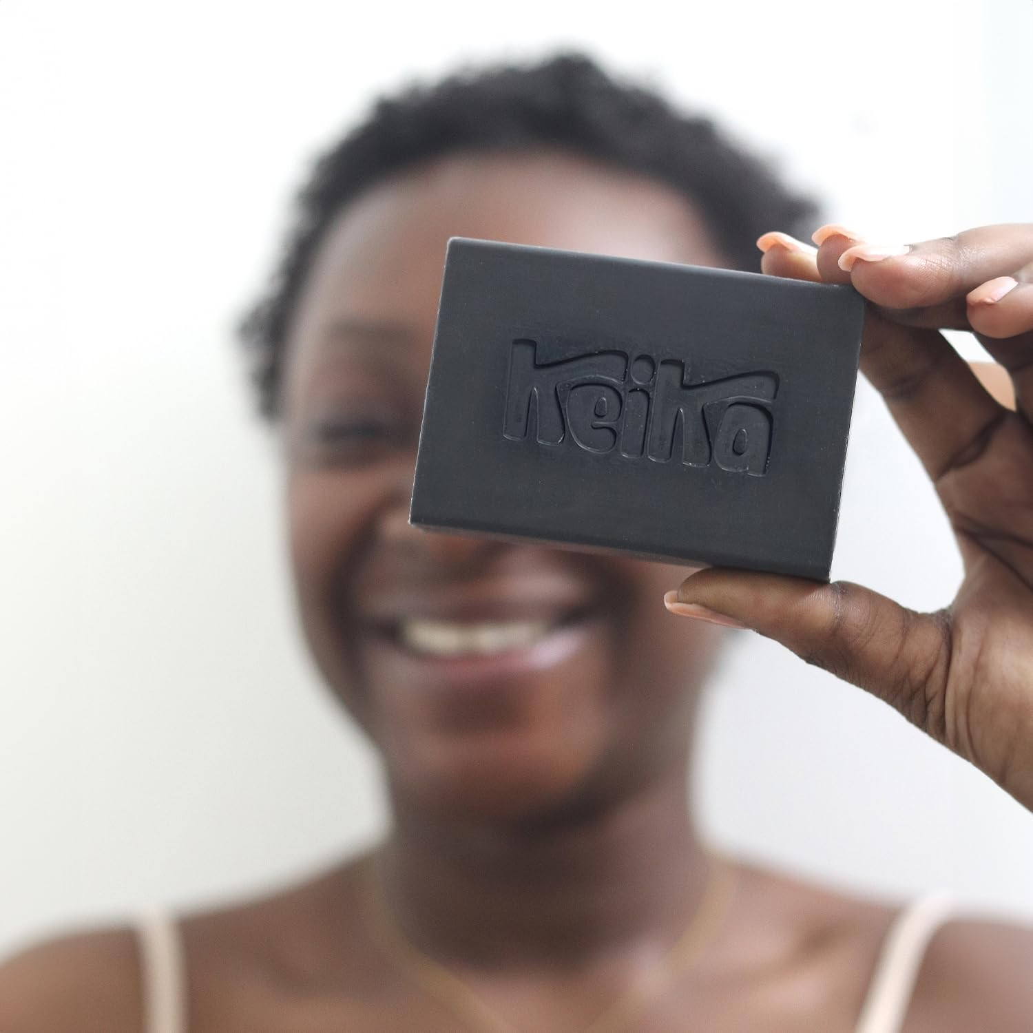 Charcoal Black Soap Bar for Eczema, Psoriasis, Face, Body, Men Women Teens with