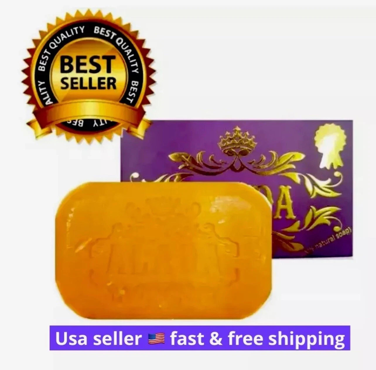 2x Alada Whitening Soap Natural Extract Face & Body Naturally Brightening 160g