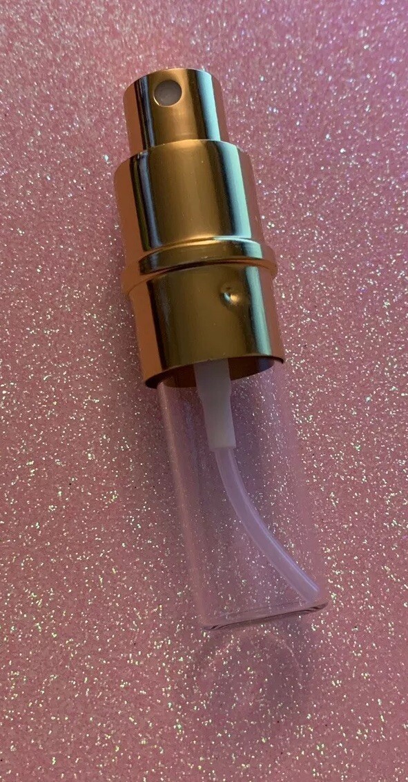 Mini Travel Refillable Pump Perfume Atomizer Spray Container w/Funnel NWOT GWP