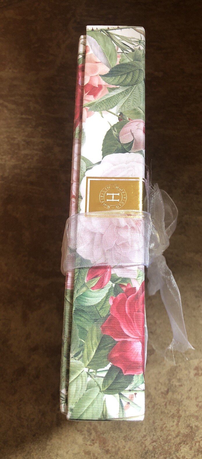 NEW HOPIFICIO LUXURY ITALIAN SOAP TUSCANY ROSES, 3x 5.2 Oz, Triple Milled, Gift