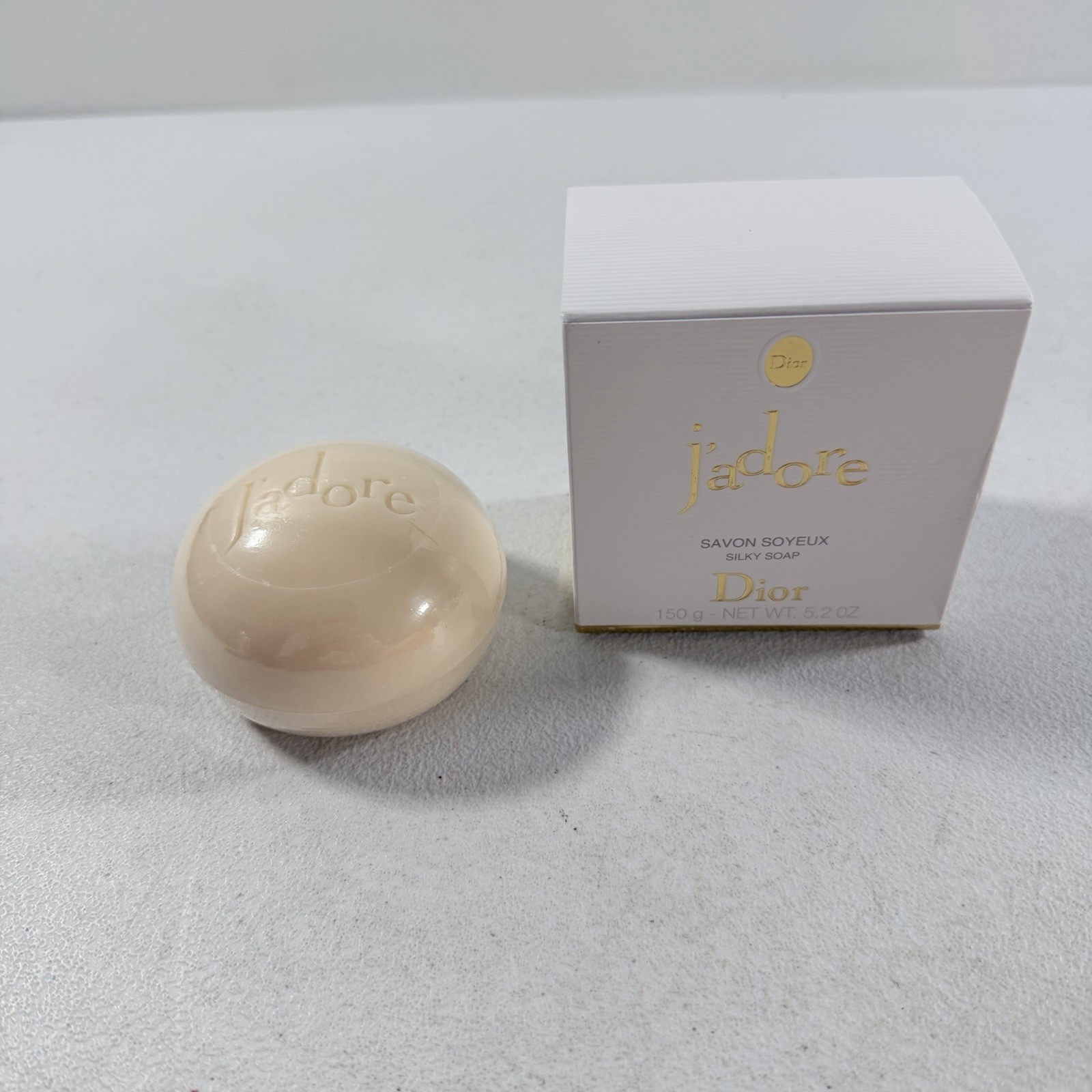 J’adore by Christian Dior 5.2 oz Silky Soap for Women New Sealed In Open Box