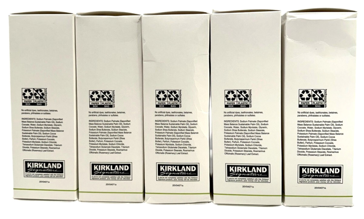 Kirkland Signature Bar Soap w/ Shea Butter & Moisturizing Cream Open Box, 25 Bar