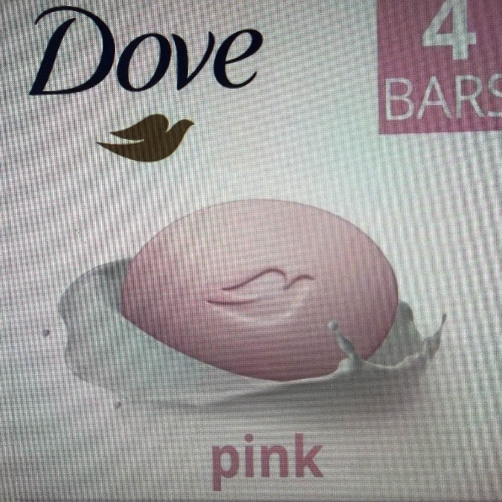 24 PKDove Pink Bar Soap For Soft, Smooth Skin, 3.17oz (Pk of 24) Moisture Cream