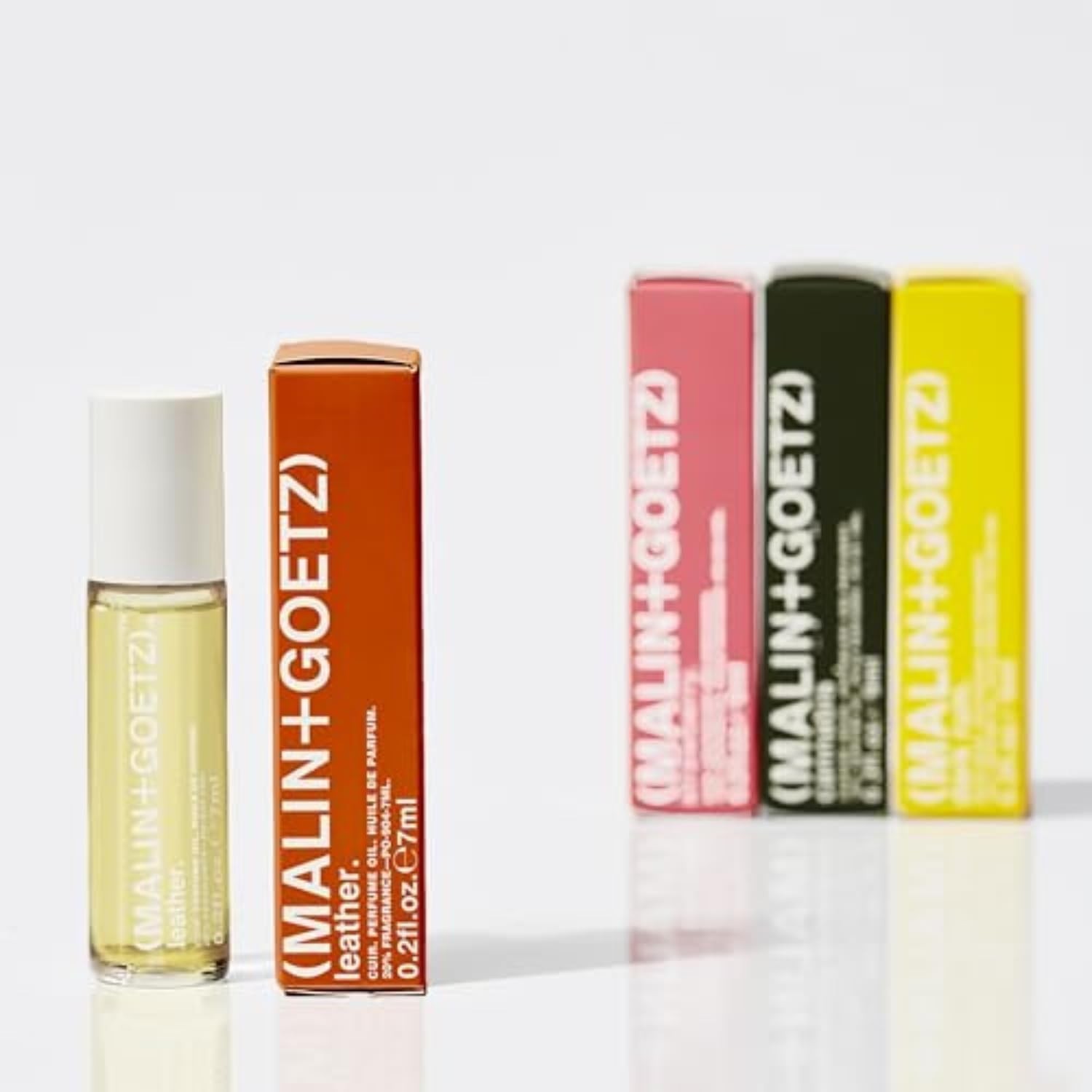 MALIN+GOETZ Perfume Oil Leather | Concentrated Fragrance in Signature Scents | T