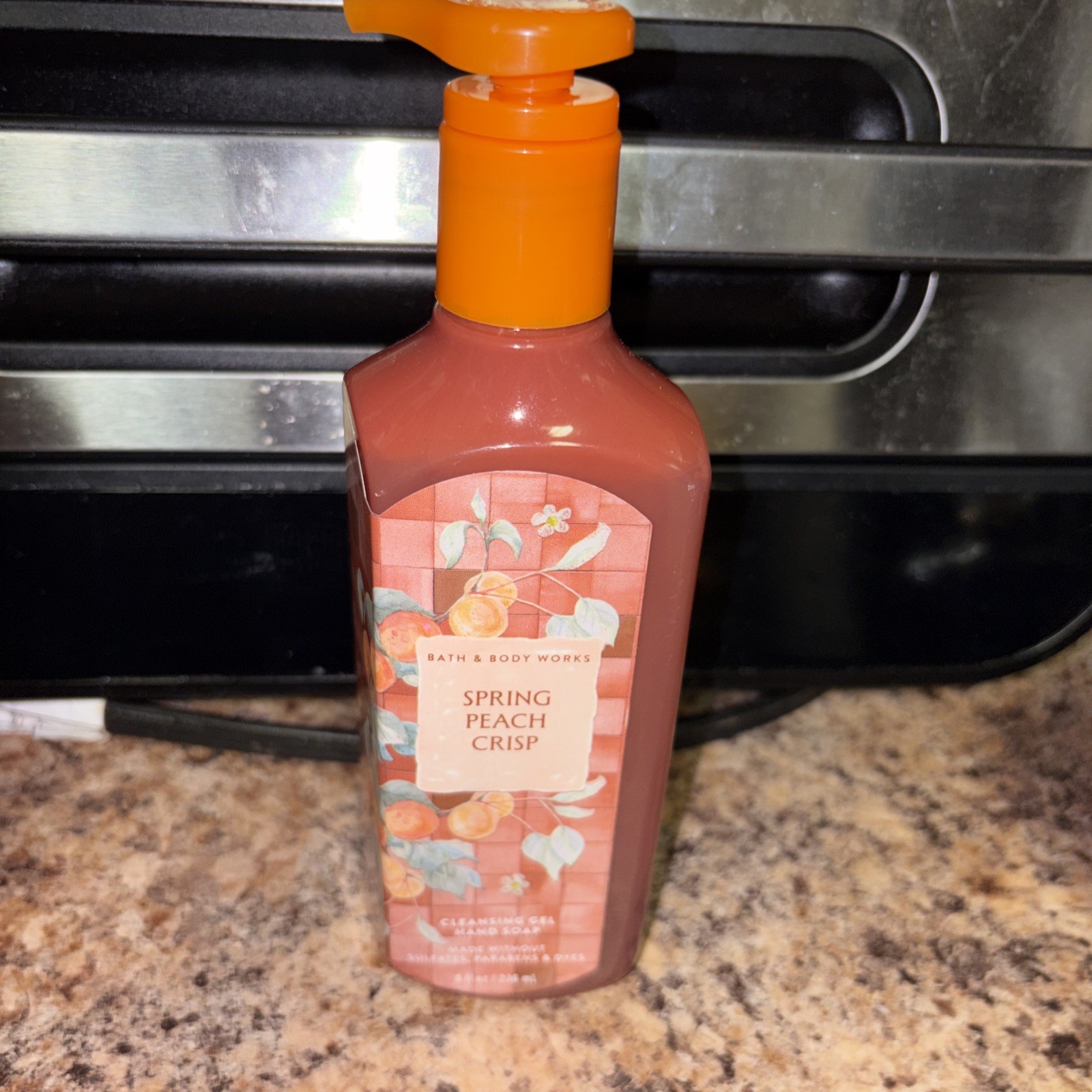 Bath & Body Works Cleansing Gel Hand Soap SPRING PEACH CRISP