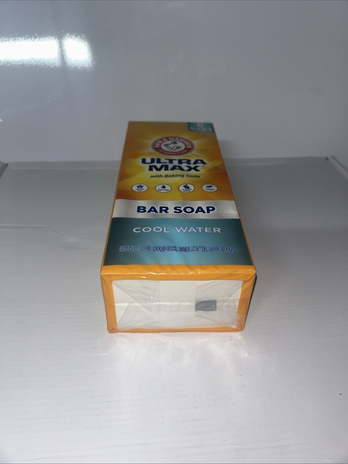 Arm & Hammer Ultra Max with Baking Soda Bar Soap Cool Water 8 Pack 3.5 oz each