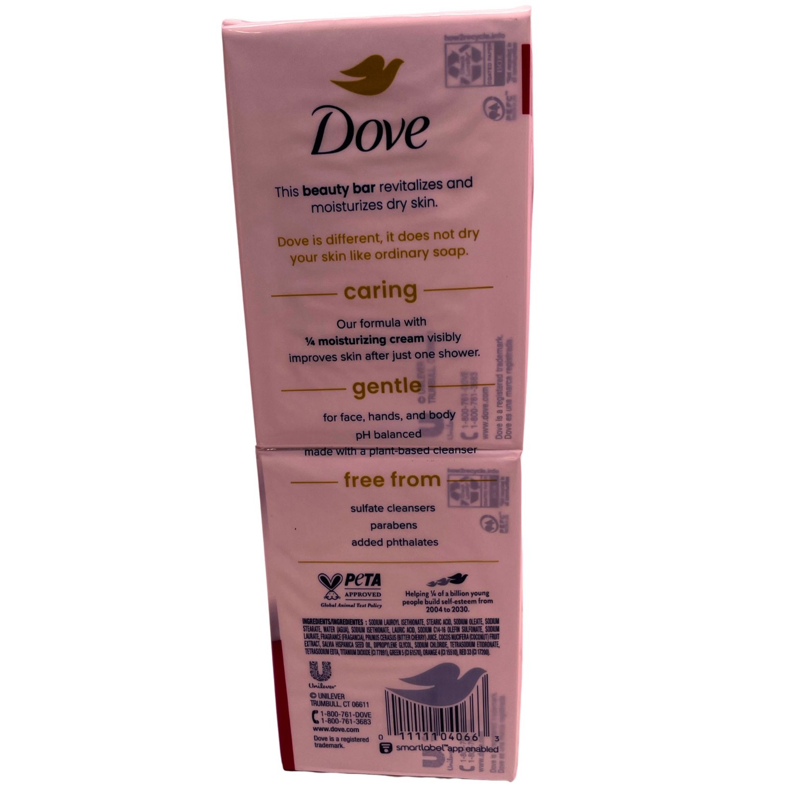 1. Título Dove Revitalize Cherry Chia Milk Beauty Bar 6 Ct 3 Pack New