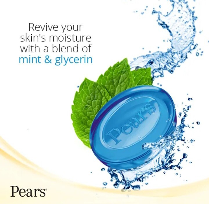 🆕️ Pears 3.53 OZ. Bar ●GLYCERIN & MINT EXTRACT● Soap Soft & Fresh 98% Pure.