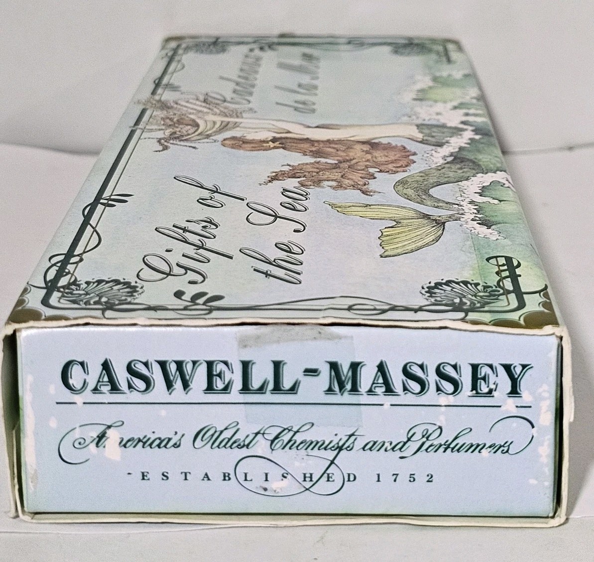 Vintage Caswell Massey Soap Gifts From Sea Seashell w/ Box Almond Scent Mermaid