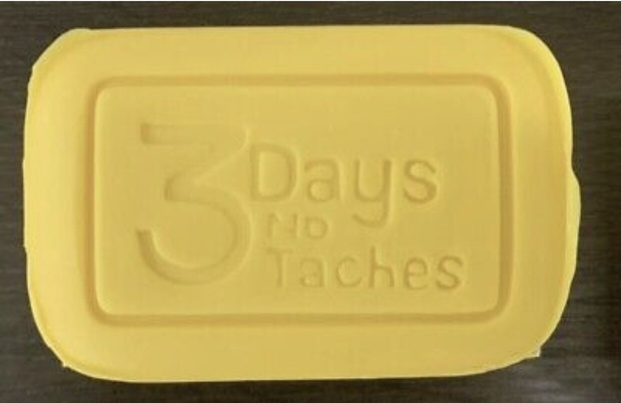 3Days No Taches Soap Lemon 80g/2.82oz {PACK OF 6}